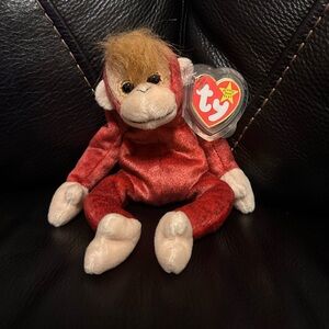 Schweetheart Beanie Baby Bongo the Monkey 1997